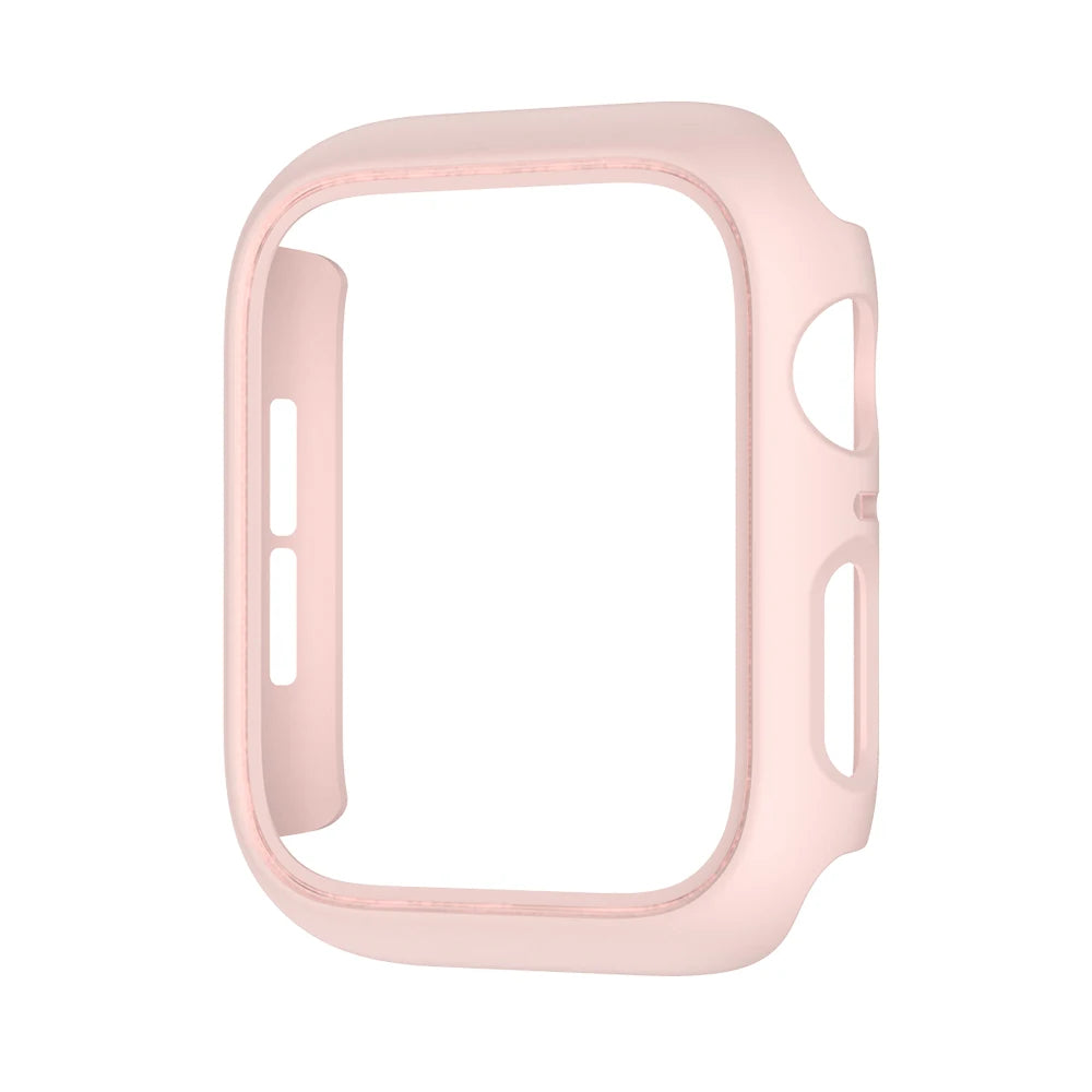 Cover for Apple Watch Case 45mm 41mm 44mm 40mm 42mm 38mm Accessories PC Protector bumper iWatch for Iwatch Series 7 SE 6 5 4 3 2