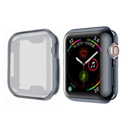 Cover For Apple Watch Case 49mm 44mm 40mm 45mm 41mm 42mm 38mm Screen protector silicone bumper apple watch series ultra 9 8 7 se