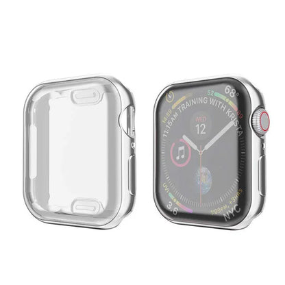 Cover For Apple Watch Case 49mm 44mm 40mm 45mm 41mm 42mm 38mm Screen protector silicone bumper apple watch series ultra 9 8 7 se