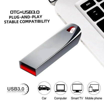 Xiaomi 2TB USB 3.0 Metal Flash Drives High Speed Pendrive 1TB 512GB 256GB Portable Usb Drive Waterproof Memoria Usb Flash Disk