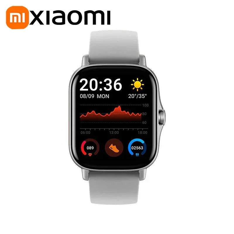 XIAOMI Smart Watch+Earphones Sport Fitness Watches Heart Rate Monitor Waterproof Smartwatch Women Men Gift For Phones Android