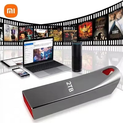 Xiaomi 2TB USB 3.0 Metal Flash Drives High Speed Pendrive 1TB 512GB 256GB Portable Usb Drive Waterproof Memoria Usb Flash Disk