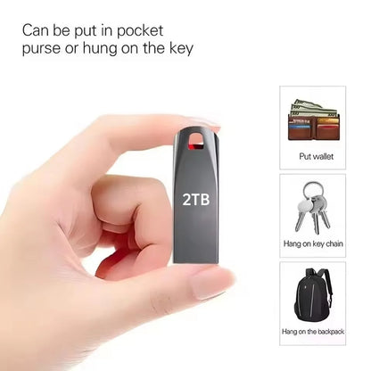 Xiaomi 2TB USB 3.0 Metal Flash Drives High Speed Pendrive 1TB 512GB 256GB Portable Usb Drive Waterproof Memoria Usb Flash Disk