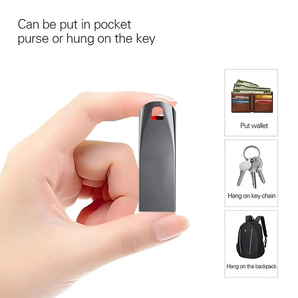 Xiaomi 2TB USB 3.0 Metal Flash Drives High Speed Pendrive 1TB 512GB 256GB Portable Usb Drive Waterproof Memoria Usb Flash Disk