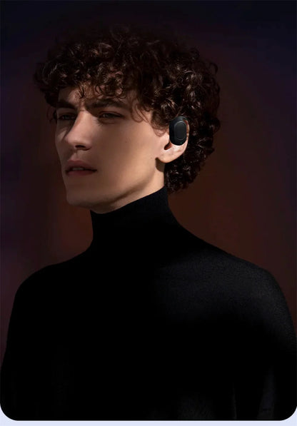 Wireless Headphones Bluetooth Headset With Microphone Bone Conduction Handsfree Noise Canceling Earphones For Driving Audifonos