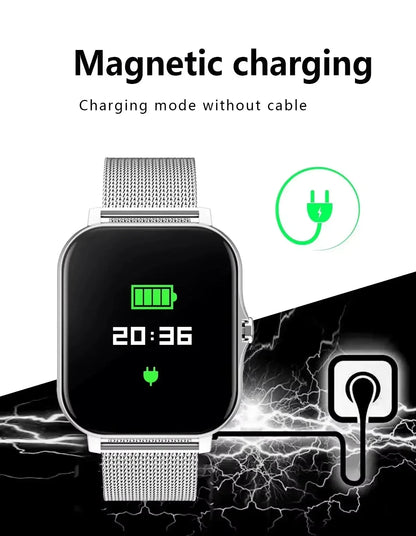 XIAOMI Smart Watch+Earphones Sport Fitness Watches Heart Rate Monitor Waterproof Smartwatch Women Men Gift For Phones Android