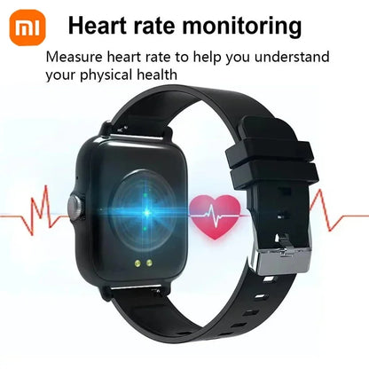 XIAOMI Smart Watch+Earphones Sport Fitness Watches Heart Rate Monitor Waterproof Smartwatch Women Men Gift For Phones Android